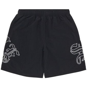 Buy Supreme Old English Nylon Short 'Black' - SS23SH46 BLACK | GOAT