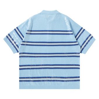 BE:FIRST着用 Supreme Sequin Stripe PoloXXL BE:FIRST着用 Supreme Sequin Stripe PoloXXL