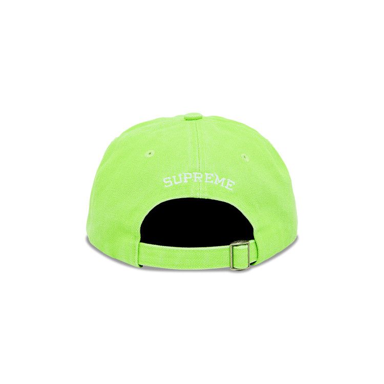 Neon green outlet supreme hat