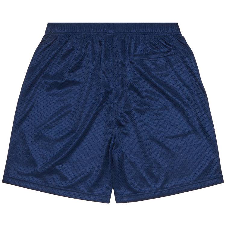 Buy Supreme Small Box Baggy Mesh Short 'Navy' - SS23SH34 NAVY | GOAT