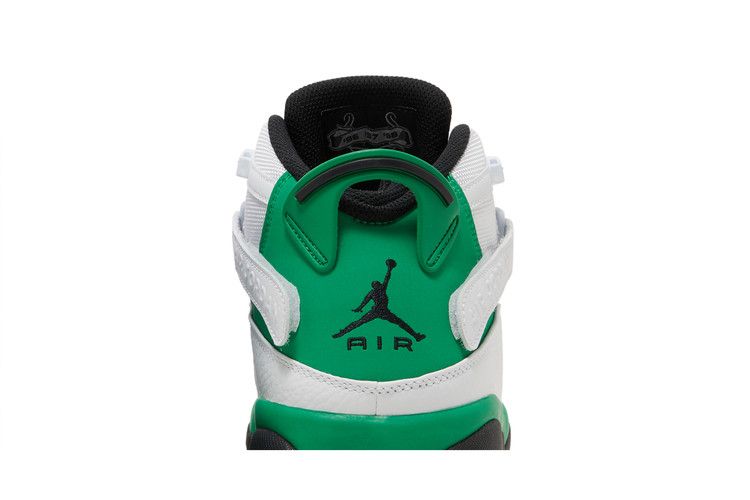 Air Jordan 6 Rings White Lucky Green