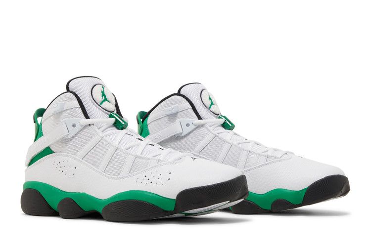 Air Jordan 6 Rings White Lucky Green