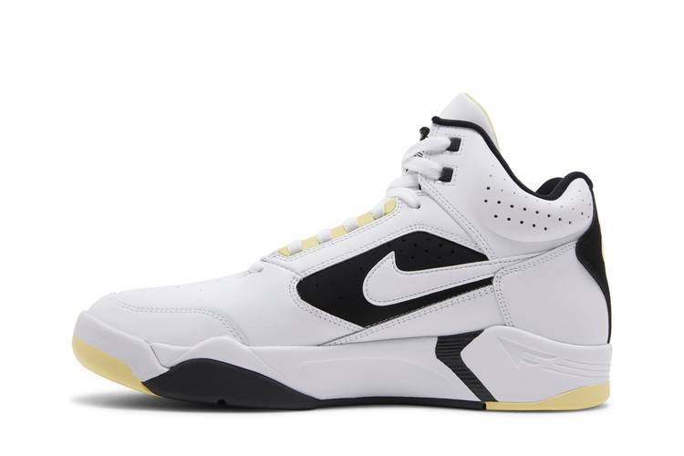 Buy Air Flight Lite Mid 'White Black Lemon' - DV0824 100 | GOAT