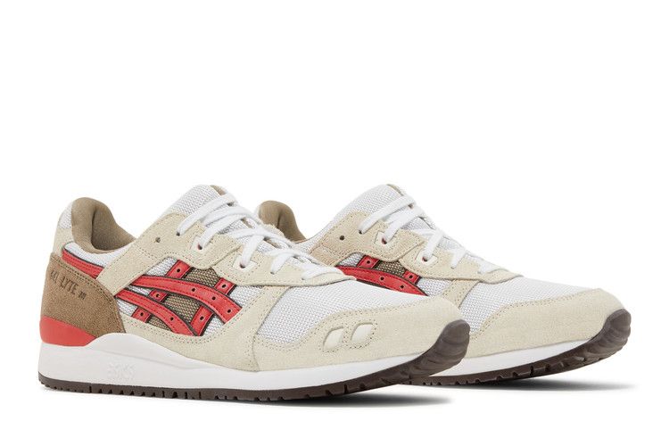Asics Gel Lyte 3 OG Smoke Grey Red Alert