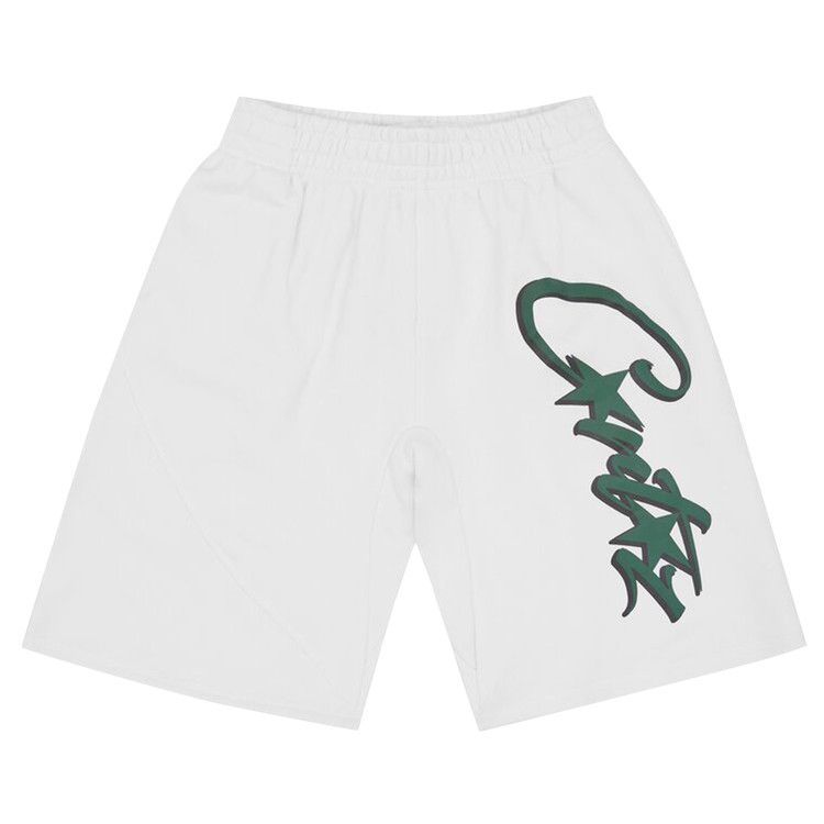 Buy Corteiz Allstarz Shorts 'White/Green' - 7892 1SS230202AS WHIT
