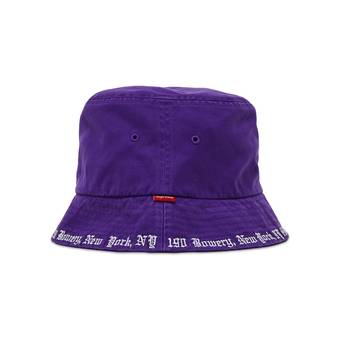 Buy Supreme Embroidered Brim Crusher 'Purple' - SS23H103