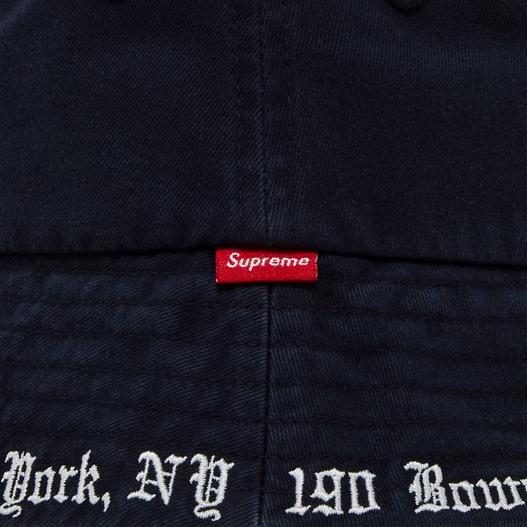 Buy Supreme Embroidered Brim Crusher 'Navy' - SS23H103 NAVY