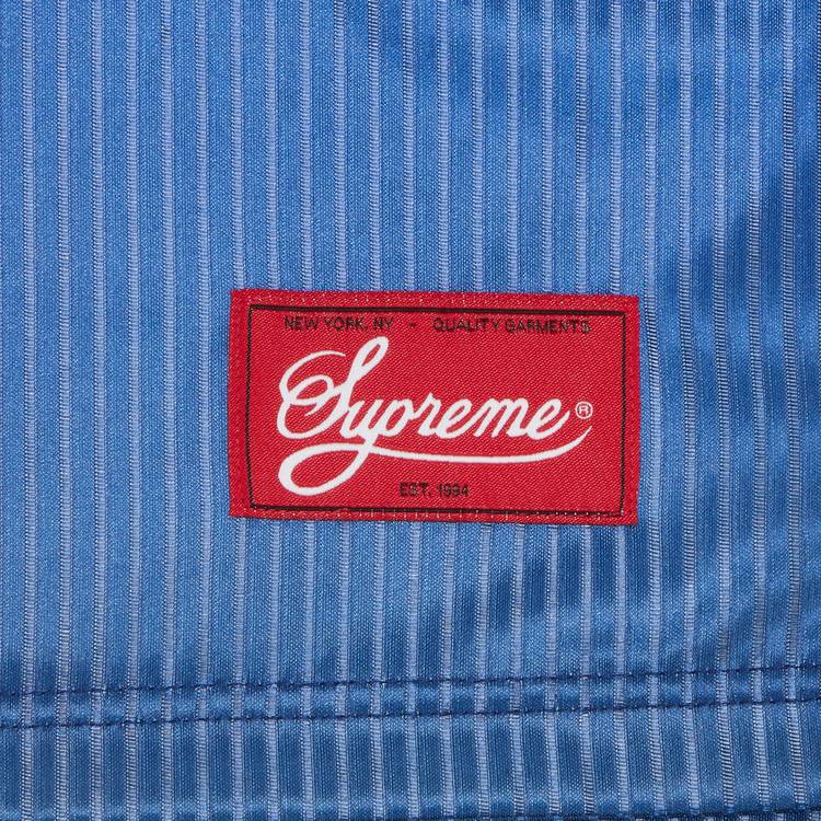 Buy Supreme Gradient Mesh Stripe Baggy Short 'Royal Blue