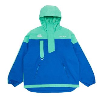 ◆UMBRO◆ Classic Short Sleeve Stan Neck Anorak Blue UP323CW Buy Supreme x Umbro Hooded Anorak 'Royal' - SS23J69 ROYAL | GOAT