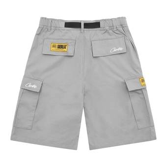 Corteiz Alcatraz Cargo Shorts 'Grey' | Men's Size M