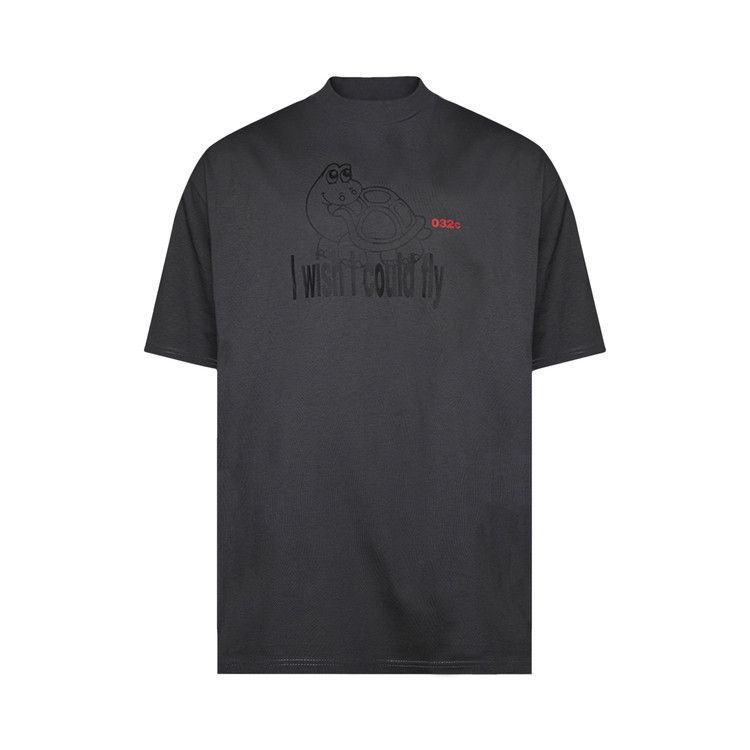 032c Birdie Oversized T-Shirt 'olive/Grey'