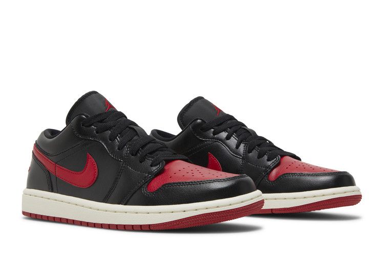 Nike Air Jordan 1 Low Blackoff Whitegym Red
