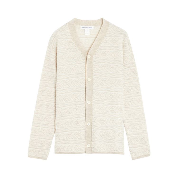 Comme des Garçons SHIRT Knit Cardigan 'Beige' — foto 2