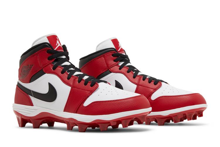 Jordan 1 Mid TD Cleat 'Chicago' 2023