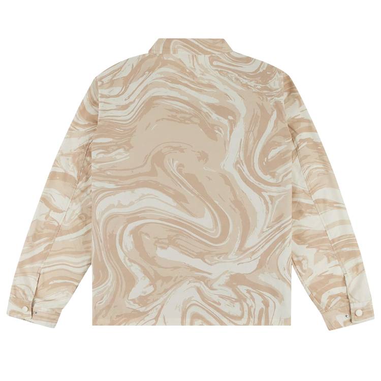 Buy Dime Marble Coach Jacket 'Cream' - DIMESU232CRE | GOAT CA