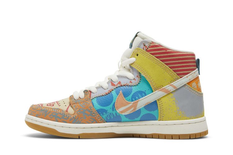 Buy Thomas Campbell x SB Dunk High 'What The' - 918321 381 | GOAT