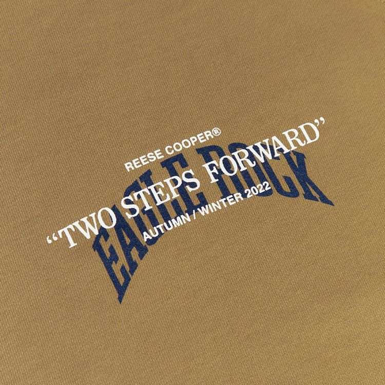 Reese Cooper Two Steps Forward Crewneck Sweatshirt 'Wheat' — foto 4