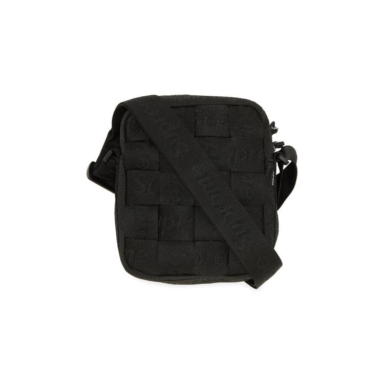 Buy Supreme Woven Shoulder Bag 'Black' - SS23B28 BLACK | GOAT