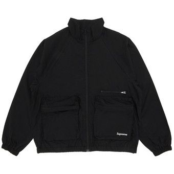 Buy Supreme Raglan Utility Jacket 'Black' - SS23J77 BLACK | GOAT