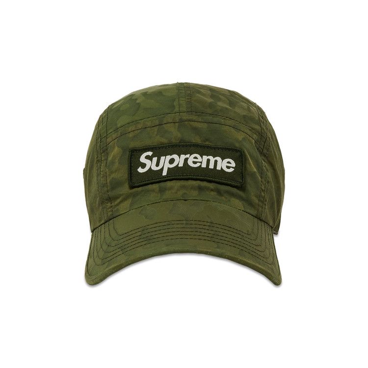 Buy Supreme Overdyed Camo Nylon Camp Cap 'Green' - SS23H56 GREEN