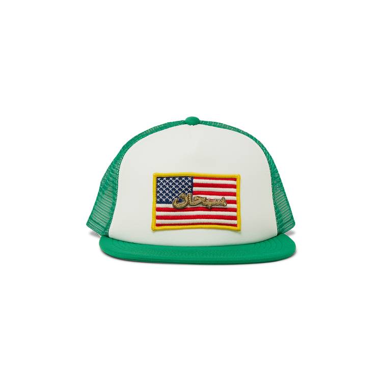 Buy Supreme Name Plate Mesh Back 5-Panel 'Green' - SS23H62 GREEN