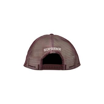 Buy Supreme Name Plate Mesh Back 5-Panel 'Maroon' - SS23H62 MAROON