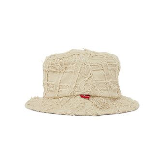 Buy Supreme Frayed Patchwork Denim Crusher 'Natural