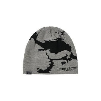 Buy Palace x Oakley Beanie 'Grey/Black' - P24OKBN002 | GOAT
