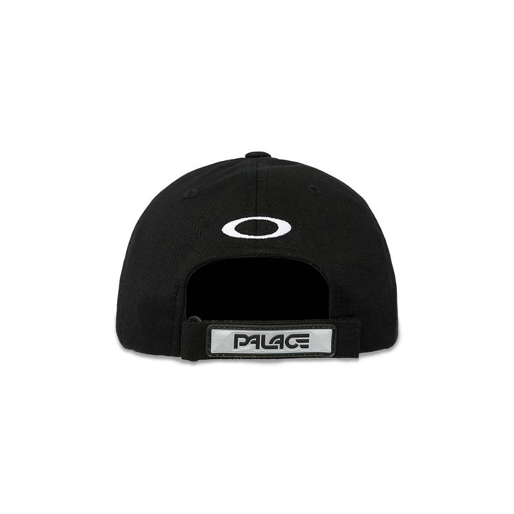 Buy Palace x Oakley 6-Panel 'Black/Silver' - P24OKH001 | GOAT CA