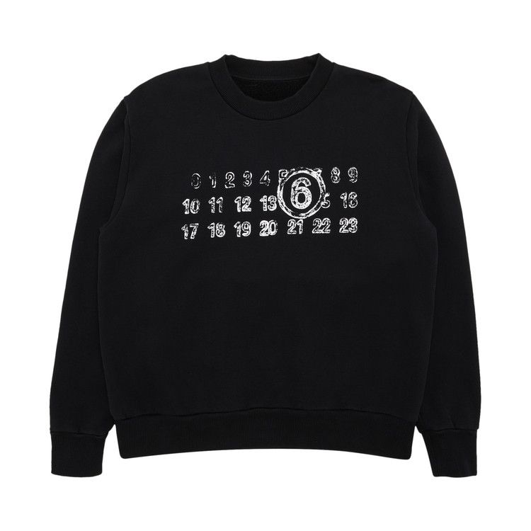 トップス Maison Margiela 21SS Vneck Sweatshirt mm6-ladies-white-layered-boxy-