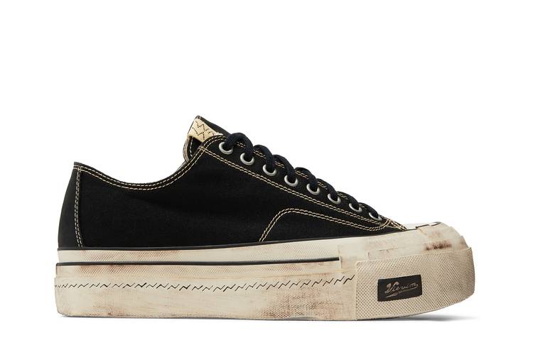 Buy Visvim Skagway Lo G.Patten 'Black' - 122201001003 BK | GOAT