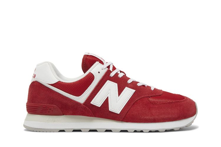 New Balance 574 Red White