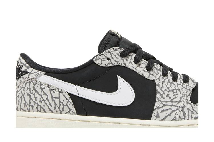 Air Jordan 1 Low 'Black Cement' Grey [CZ0790-001] 