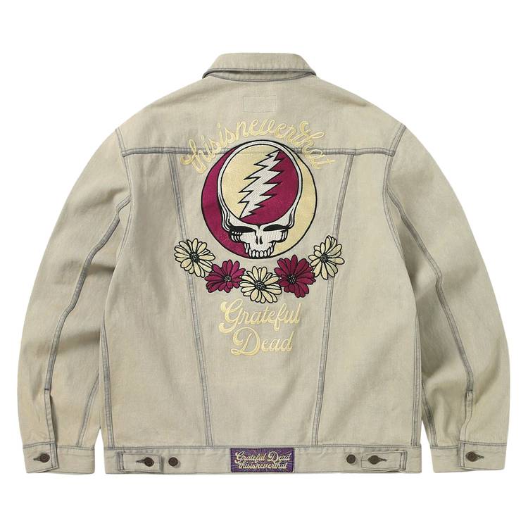 Buy thisisneverthat x Greatful Dead Lightning Trucker Jacket 'Tint