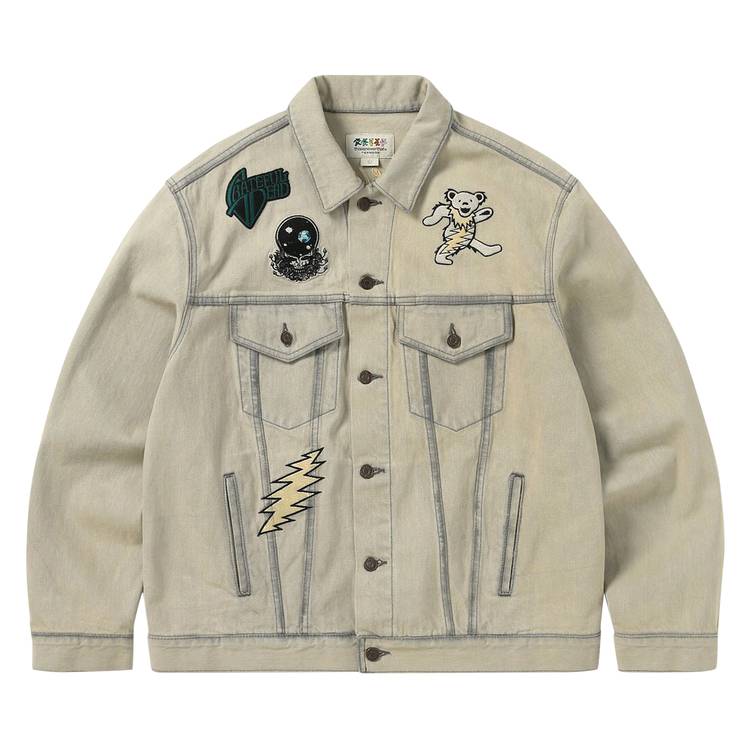 Buy thisisneverthat x Greatful Dead Lightning Trucker Jacket 'Tint