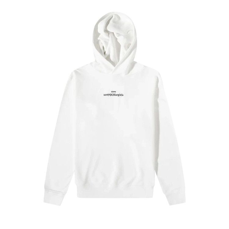 Buy Maison Margiela Reversed Logo Sweatshirt 'White