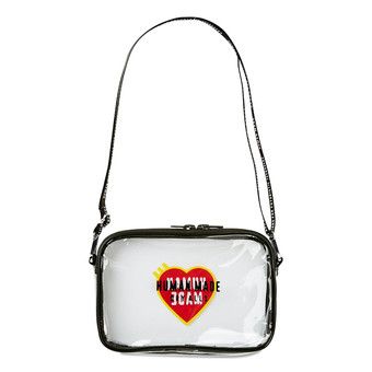 バッグ HUMAN MADE PVC POUCH MEDIUM White バッグ HUMAN MADE PVC POUCH MEDIUM White Human Made - PVC