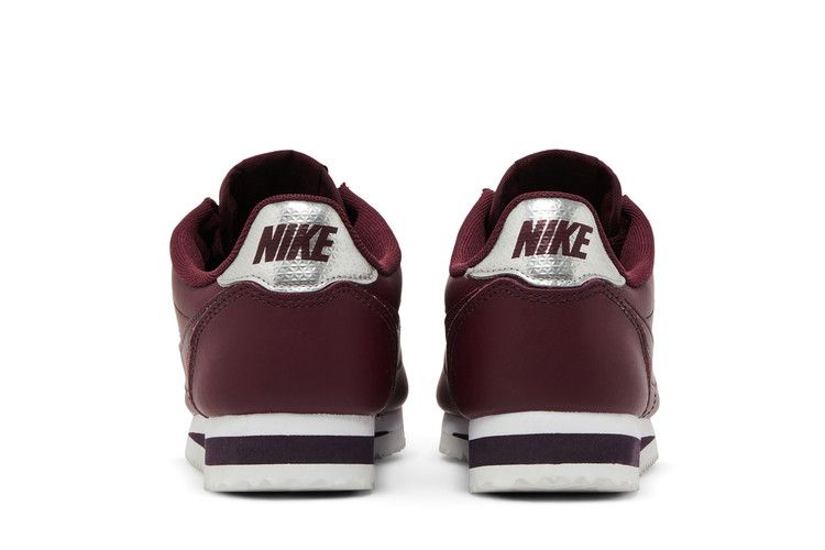 Wmns Classic Cortez Leather Night Maroon