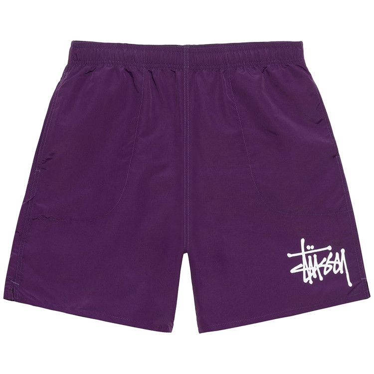 Buy Stussy Big Basic Water Short 'PLUM' - 113156 PLUM | GOAT MX