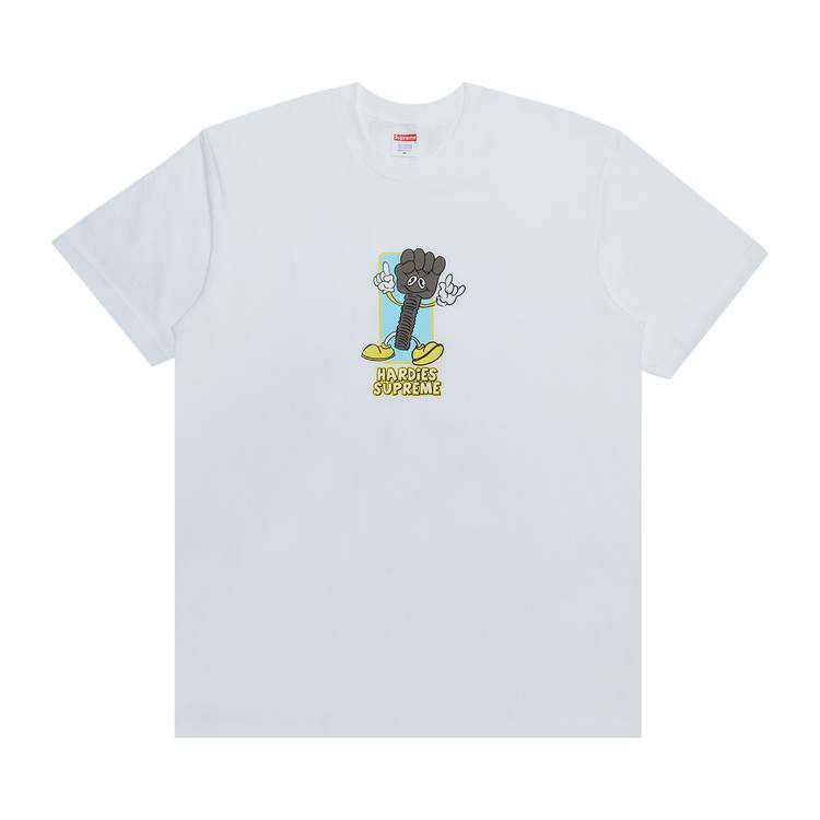 Buy Supreme x Hardies Bolt Tee 'White' - SS23T64 WHITE | GOAT