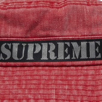 Buy Supreme Stencil Webbing Boonie 'Red' - SS23H64 RED | GOAT