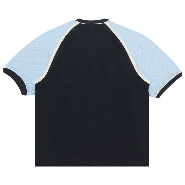 Supreme Terry Raglan Short-Sleeve Top 'Navy'