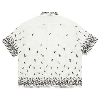 Buy Supreme Nouveau Embroidered Short-Sleeve Shirt 'White