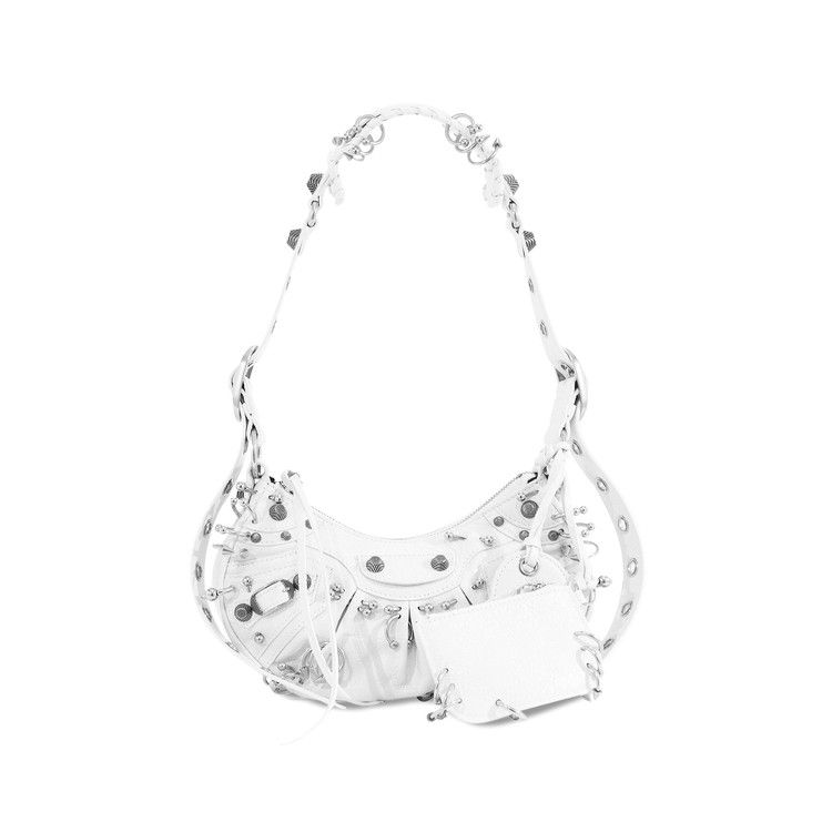 バッグ BALENCIAGA LE CAGOLE XS 671309 BAG WHITE White 'Le Cagole