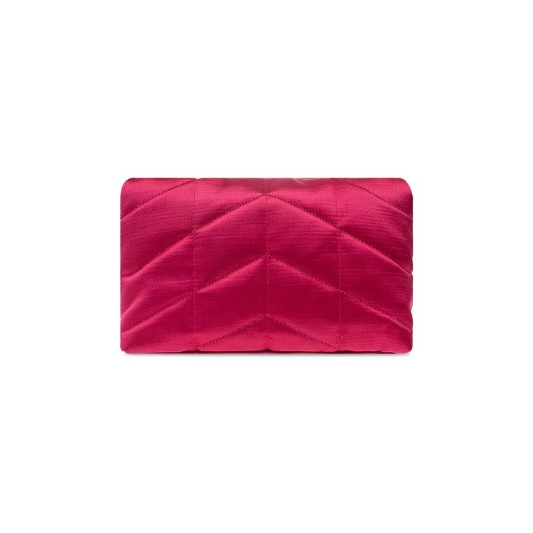 Saint Laurent Puffer Toy Quilted Shoulder Bag 'guava Pink'