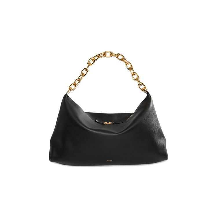ショルダーバッグ・ポシェット KHAITE Women Messenger Bags H3032 916 L916 200 BLACK Khaite Leather Crossbody Bag - Black Crossbody Bags