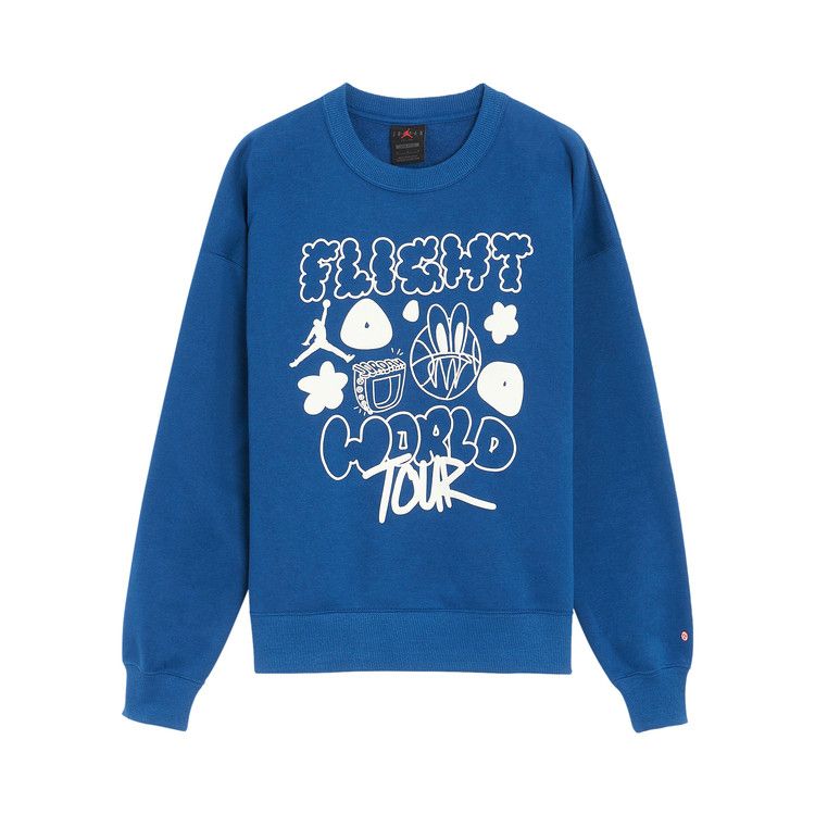 Air Jordan Artist Series By Mia Lee Fleece Crew 'Blue' — foto 2