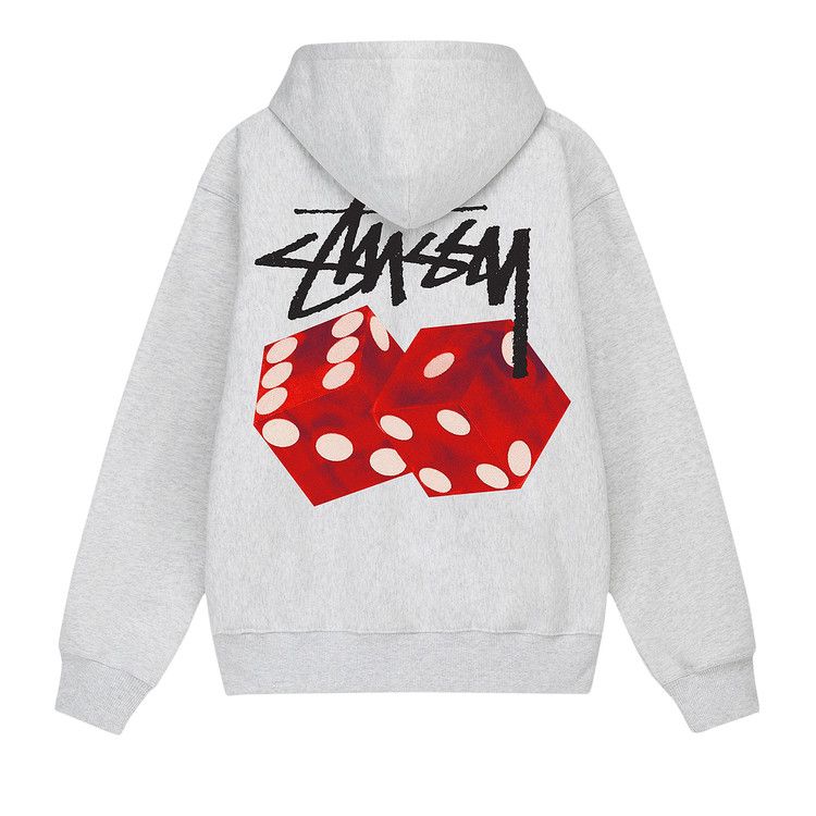 Stussy Diced Out Hoodie 'ash Heather'