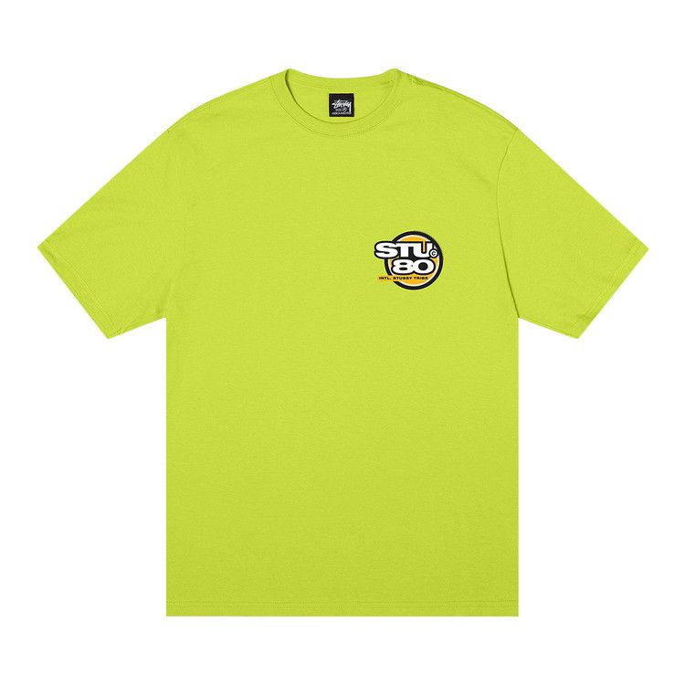 Buy Stussy Hot 80 Tee 'Keylime' - 1904964 KEYL | GOAT