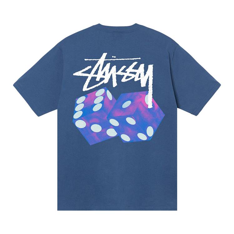 Buy Stussy Diced Out Tee 'Midnight' - 1904971 MIDN | GOAT UK